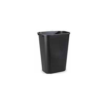 10 Gal Black Brute Trash Can Container