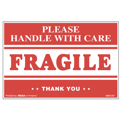 PLEASE HANDLE WITH CARE FRAGILE