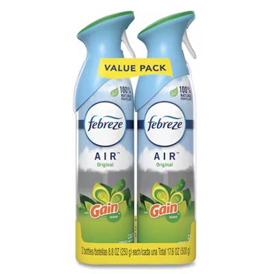 Febreze Air Gain Original 8.8oz 2/Pack