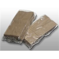 12x8x24 .002 Clear LDPE Gusset Poly Bag